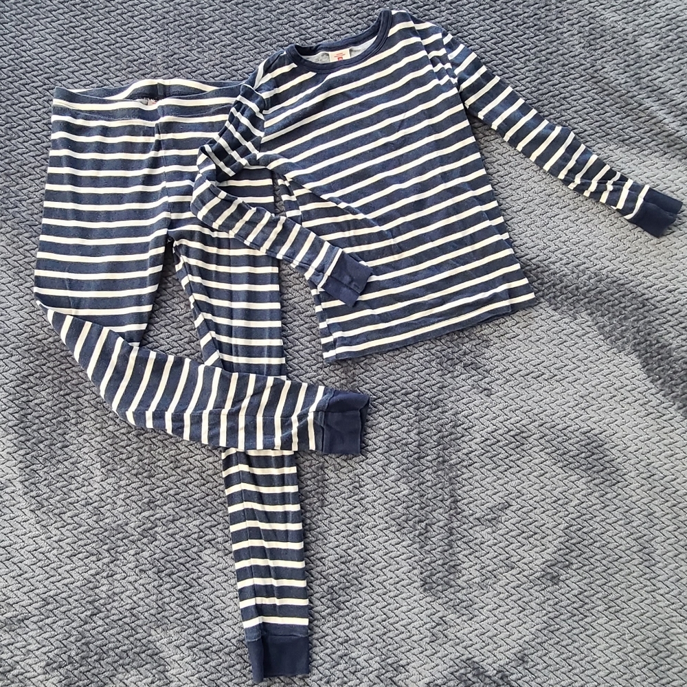 Unisex Youth Striped Pajamas